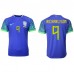 Billige Brasilien Richarlison #9 Udebane Fodboldtrøjer VM 2022 Kortærmet